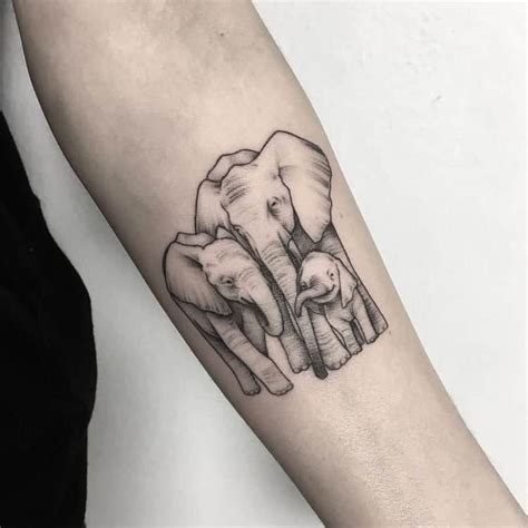 75 Big And Small Elephant Tattoo Ideas Brighter Craft