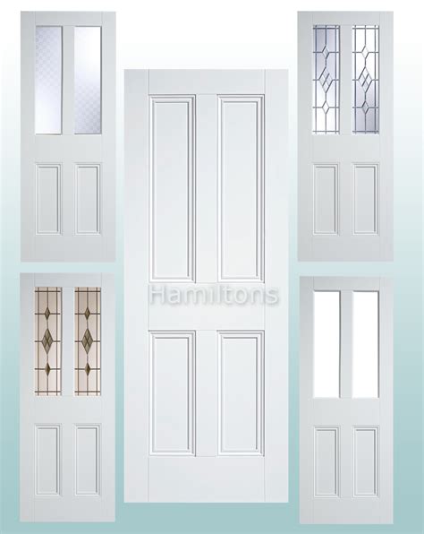 Lpd Premium White Nostalgia 4 Panel And Malton Glazed Doors Hamiltons