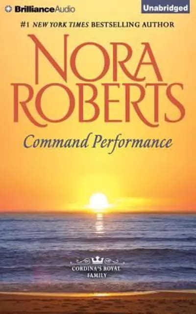 Command Performance By Nora Roberts English Compact Disc Book 1405