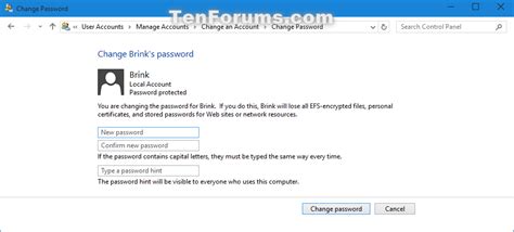 But you must wonder whether there's any other choice if it's not the way you really want to. Remove Password of Local Account in Windows 10 | Windows ...