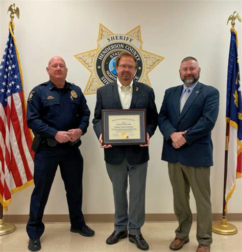 Nc Sen Edwards Receives Defender Of Public Safety Award Local News