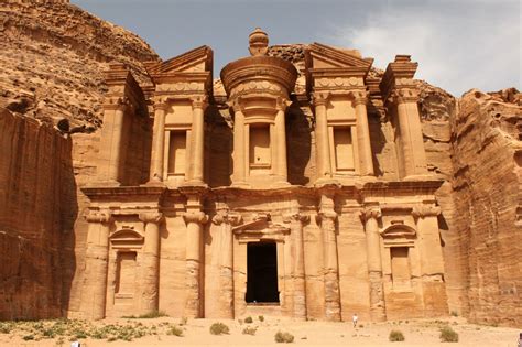 Ad Deir Das Kloster Petra Jordan