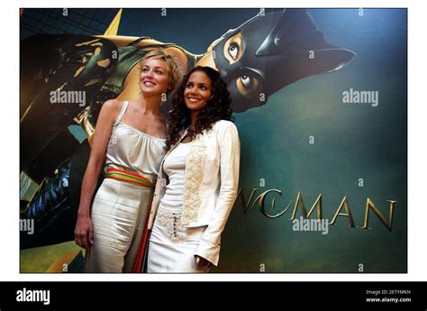 Photocall For The Launch Of Catwomansharon Stone And Halle Berry