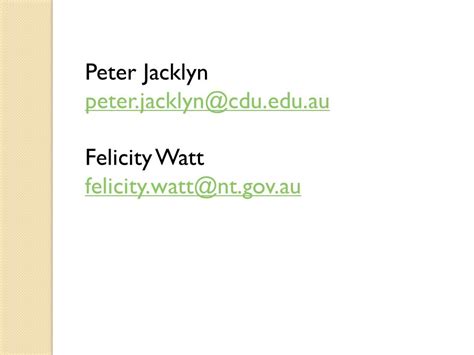 Nrm Networks Peter Jacklyn And Felicity Watt Nafi The North Australian