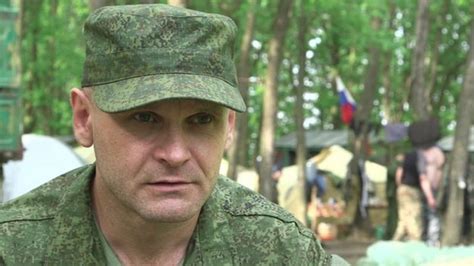 Ukraine Crisis Rebel Commander Alexei Mozgovoi Killed Bbc News