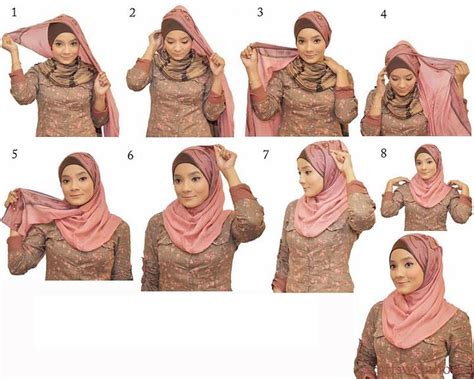 Hijab Tutorial Simple Pashmina