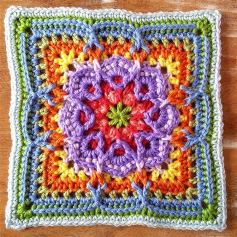 Simply crochet zooty owl s crafty blog 13 granny squares bag pattern granny square pattern a free crochet pattern 46 easy crochet granny square patterns. Lucky Thirteen Granny Square Pattern - Madlandia