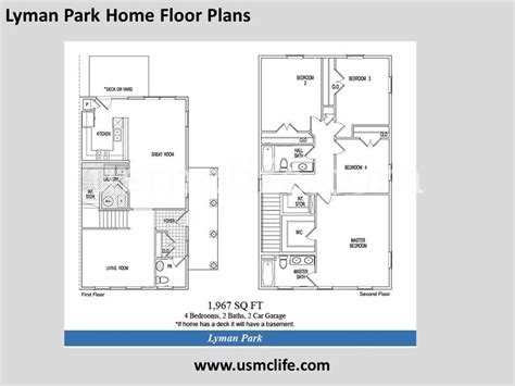 Lincoln Military Housing Quantico Floor Plans