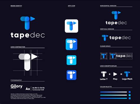 Tapedec Logo Brandt By Isnain On Dribbble