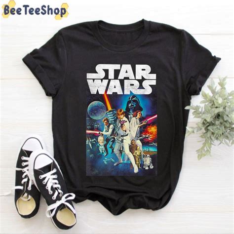 Retro Art Star Wars Unisex T Shirt Beeteeshop