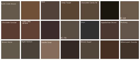 Browns are for rustic feels. Fluidr / Dark brown paint colors: Designers' favorite ...