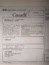 Photos of Pilot License Canada