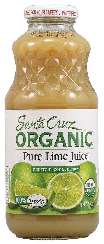 Item 1 of 3 is selected. Santa Cruz Organic Pure Lime Juice -- 16 fl oz | Pure lime ...