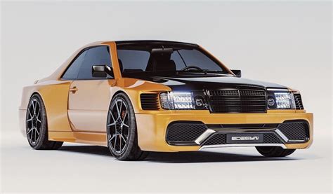1988 Widebody Mercedes 300ce Amg Hammer Render Is A Timeless