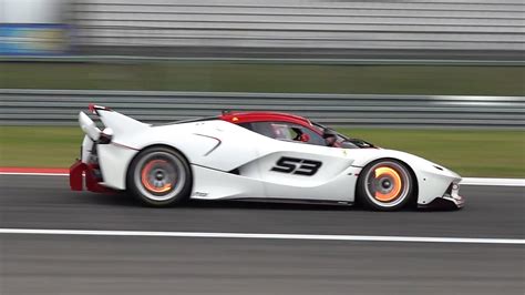 Ferrari Fxx K Pure Sound At Nürburgring Circuit Downshifts