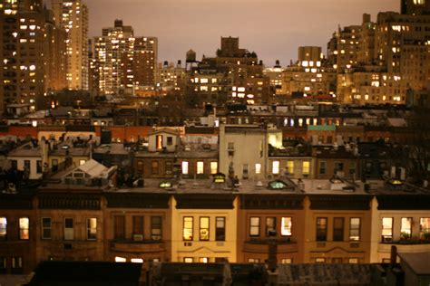 New York City Rooftops By Night Light Ruth E Hendricks Photography