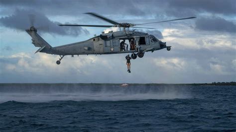 Картинки Mh 60s Seahawk Multi Mission Helicopter Helicopter Sea Combat Squadron Guam обои