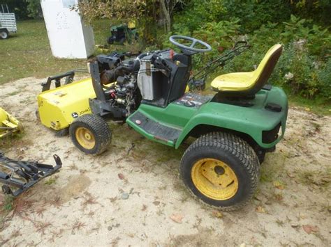 John Deere 445 And Jd 425 Lawn Tractors And Attachments Ncs 2002 Tracker