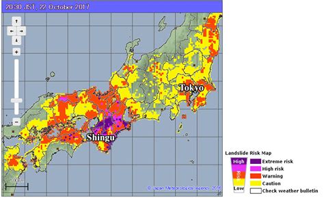 Category 3 Typhoon Lan Batters Japan Weather Underground