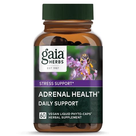 adrenal support supplement adrenal health ® daily support capsules purity tested gaia herbs®