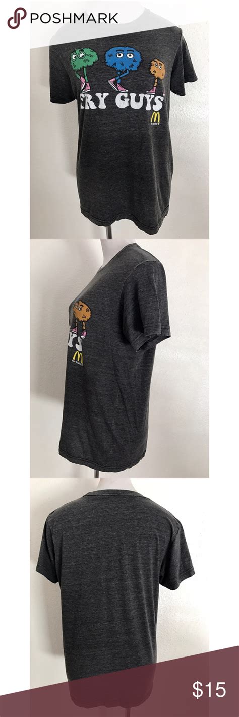 Grab our world famous fries® and pair with one of our classic mcdonald's burgers today! McDonald's Fry Guys Shirt Medium | Mens shirts, Shirts ...