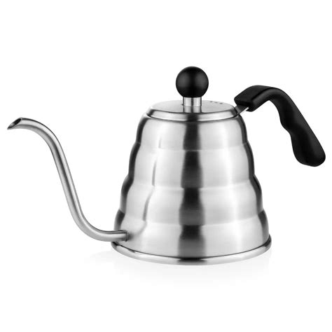 TOP Quality 304 Stainless Steel Pour Over Coffee and Tea Kettle, Drip