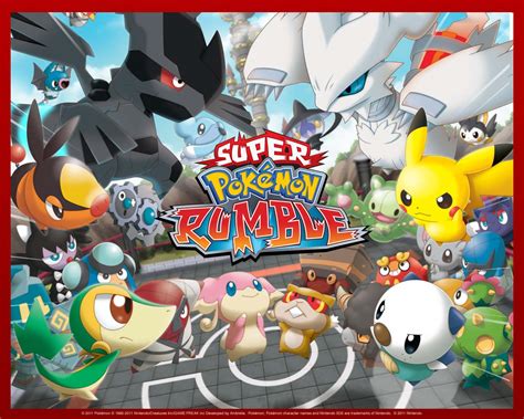 Super Pokémon Rumble Wallpapers Pocketmonstersnet
