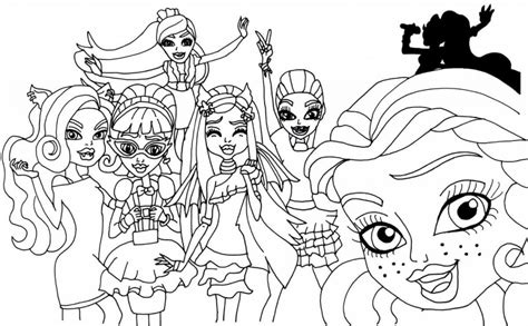 Monster High Coloring Pages Gigi Grant