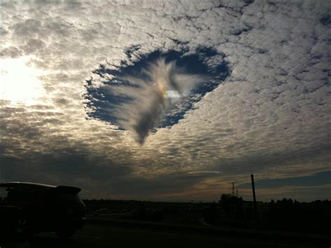Skypunch A Rare Meteorological Phenomenon Where Ice Crystals Form