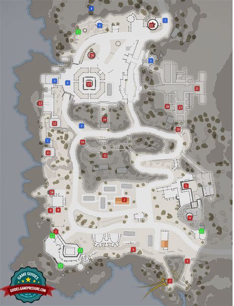 Sniper Elite 4 Compound Map