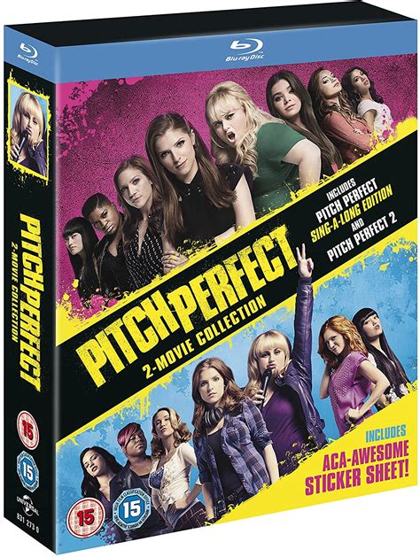 pitch perfect 2 film collection [2015] blu ray warner bros shop uk