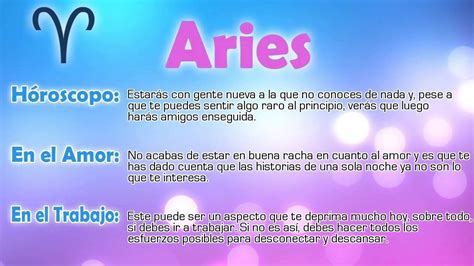 Horoscopo Aries Como Es Descripcion Tarot Zodiaco Personalidad