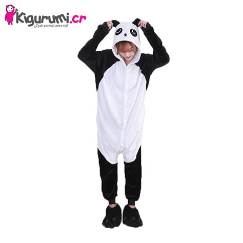 Pijama Kigurumi De Panda Para Adultos De Tela Polar Tamaño L 166 A 1