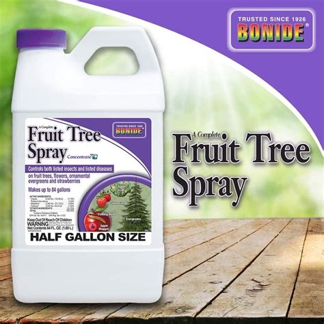 Bonide Complete Fruit Tree Spray Concentrate Liquid 64 Fl Oz