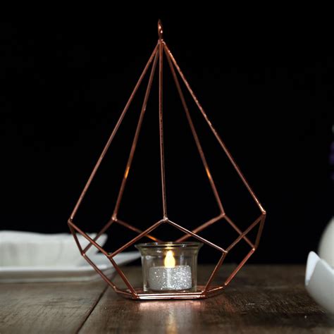 9 inch tall geometric pentagon hanging candle holders home party centerpieces ebay