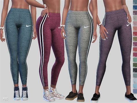 Created By Pinkzombiecupcakes Nike Power Leggings Created For The Sims