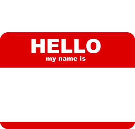 Ur name remains same in french. Library of name tag png black and white transparent png ...