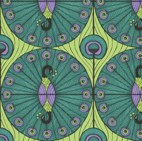 In this full, step by step, easy, beginners tutorial, i show you how to paint this gorgeous peacock inspired dot mandala using acrylic paint! Peacock Dot fabric - ceanirminger - Spoonflower