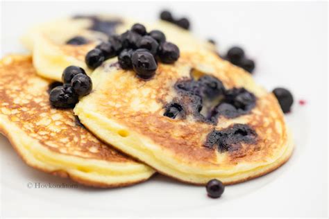 Hovkonditorn Blueberry Cheesecake Protein Pancakes