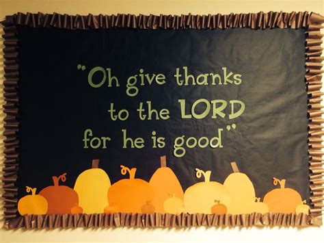 Fall Bulletin Board For Church Childrens Ministry Psalm Fall