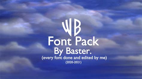 Warner Bros Font Pack By Superbaster2015 On Deviantart