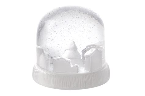 Boule de neige cristal blanc, décoration de noël | Decoration noel, Boule de neige, Decoration
