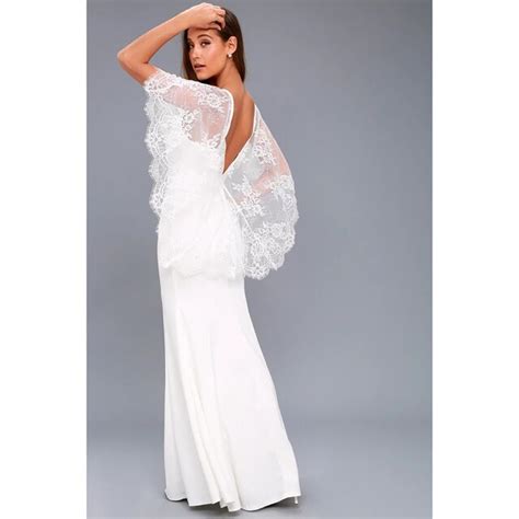 2018 women summer white lace angel wings shawl dress casual slim sexy backless party dresses