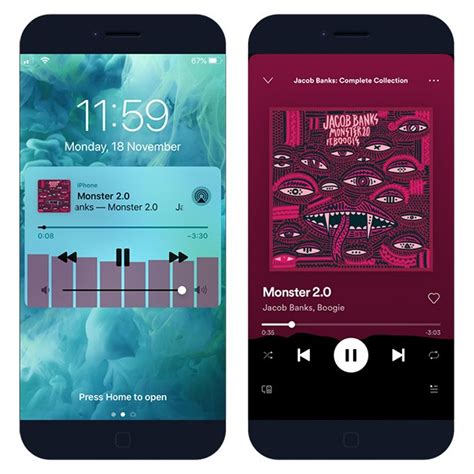 It is currently in beta and can be. Mitsuha Forever audio visualizer tweak for iOS 13