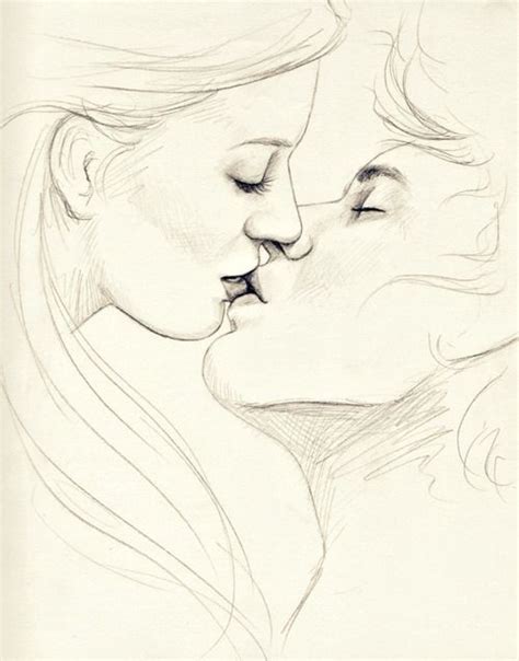 Pin By Karolin Styles On Everything I Love ♥ Kissing Drawing