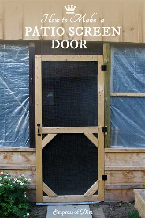 Make A Garden Screen Door - Empress of Dirt