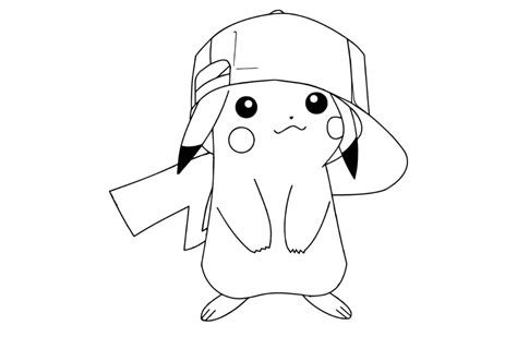 Free Pokemon Coloring Pages Detective Pikachu To Printable For Adults