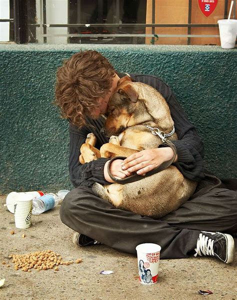 Powerful Photos Of Homeless People And Their Faithful Dogs Dog Love