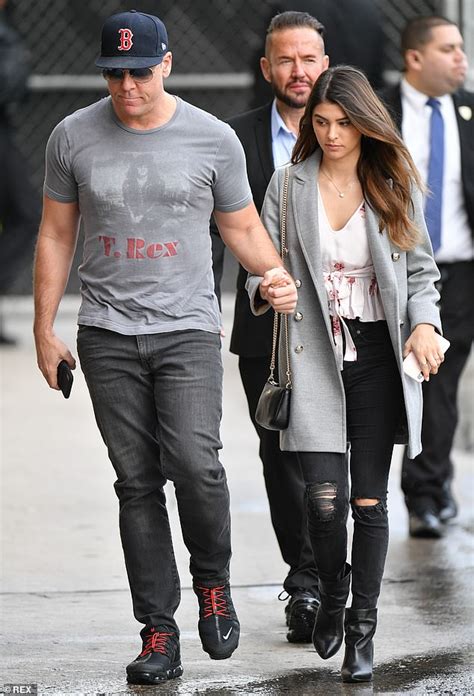 dane cook 46 sweetly holds hands with girlfriend kelsi taylor 20 as they