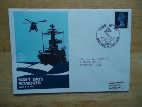 Royal Navy Plymouth Navy Days 1970 Commemorative Cover Ebay